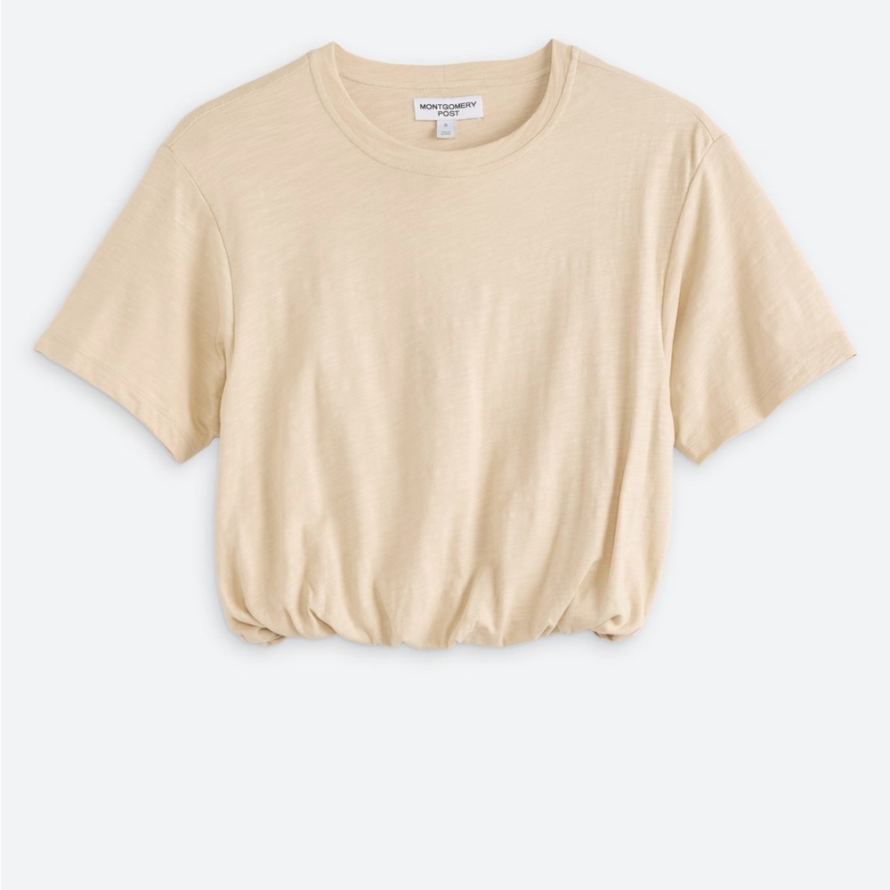 Montgomery Post Bubble Hem Top